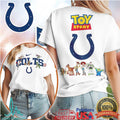 Indianapolis Colts Toy Story Character Custom Women's NFL T Shirt - Limotees LLC