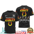 Indianapolis Colts Vintage Band Style T Shirt Colts Football Rock Mashup T Shirt - Limotees LLC