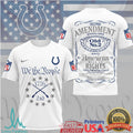 Indianapolis Colts We The People 1776 Second Amendment Patriot T Shirt - Limotees LLC