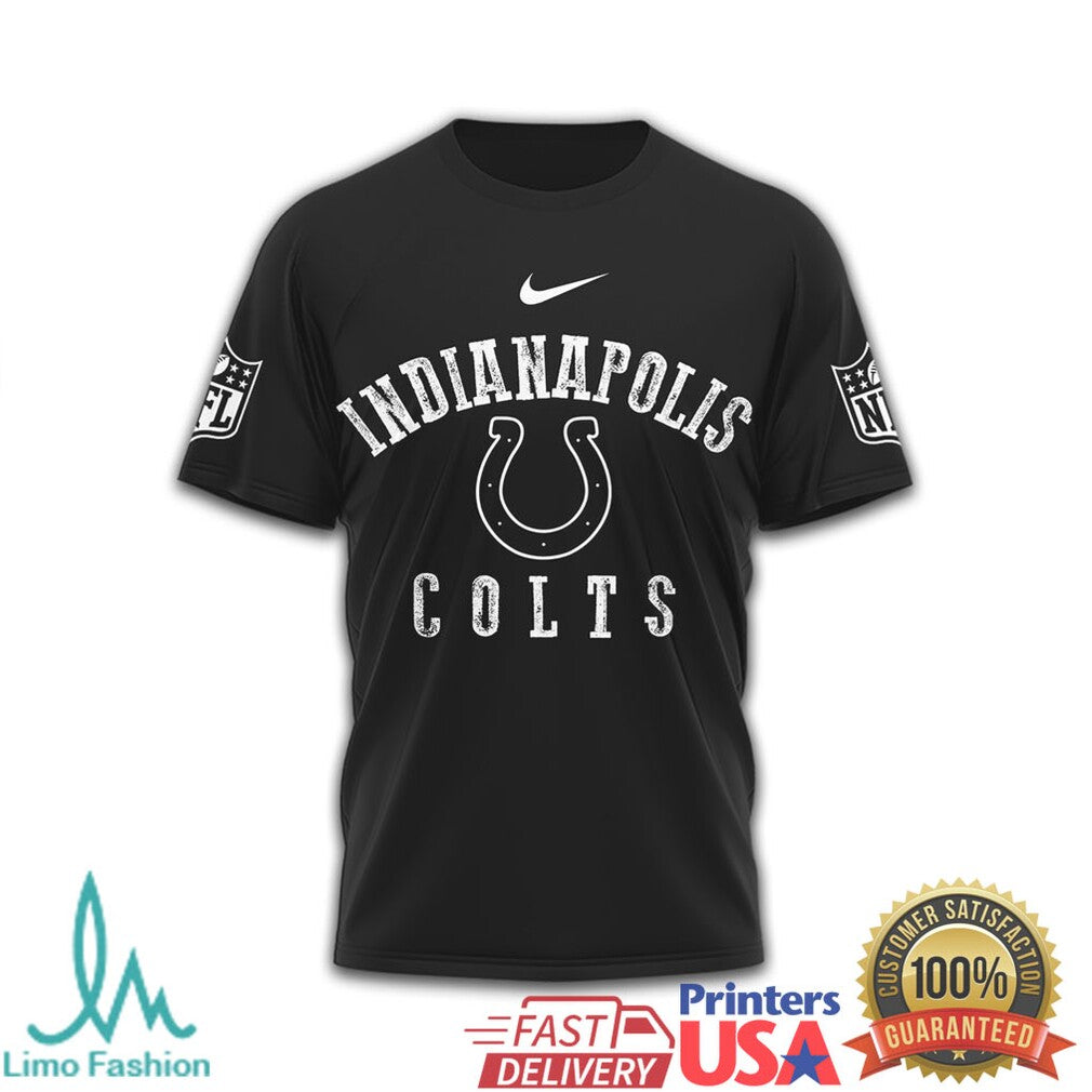 Indianapolis Colts Wounded Warrior Project Veteran Support T Shirt - Limotees LLC