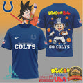 Indianapolis Colts x Dragon Ball Goku Football T Shirt - Limotees LLC