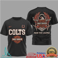 Indianapolis Colts x Harley Davidson Ride The Legend Graphic T Shirt - Limotees LLC