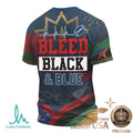Indianapolis Football Juneteenth Freedom Day Bleed Blue T Shirt - Limotees LLC