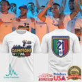 Inter Milan 21st Scudetto T Shirt Campioni D'Italia 25.26 Celebration Apparel - Limotees LLC