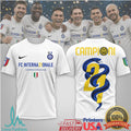 Inter Milan Campioni D'Italia 21 2025.26 Scudetto Celebration T Shirt - Limotees LLC