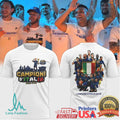 Inter Milan Campioni D'Italia 25.26 T Shirt Scudetto Winners Fan Gear - Limotees LLC
