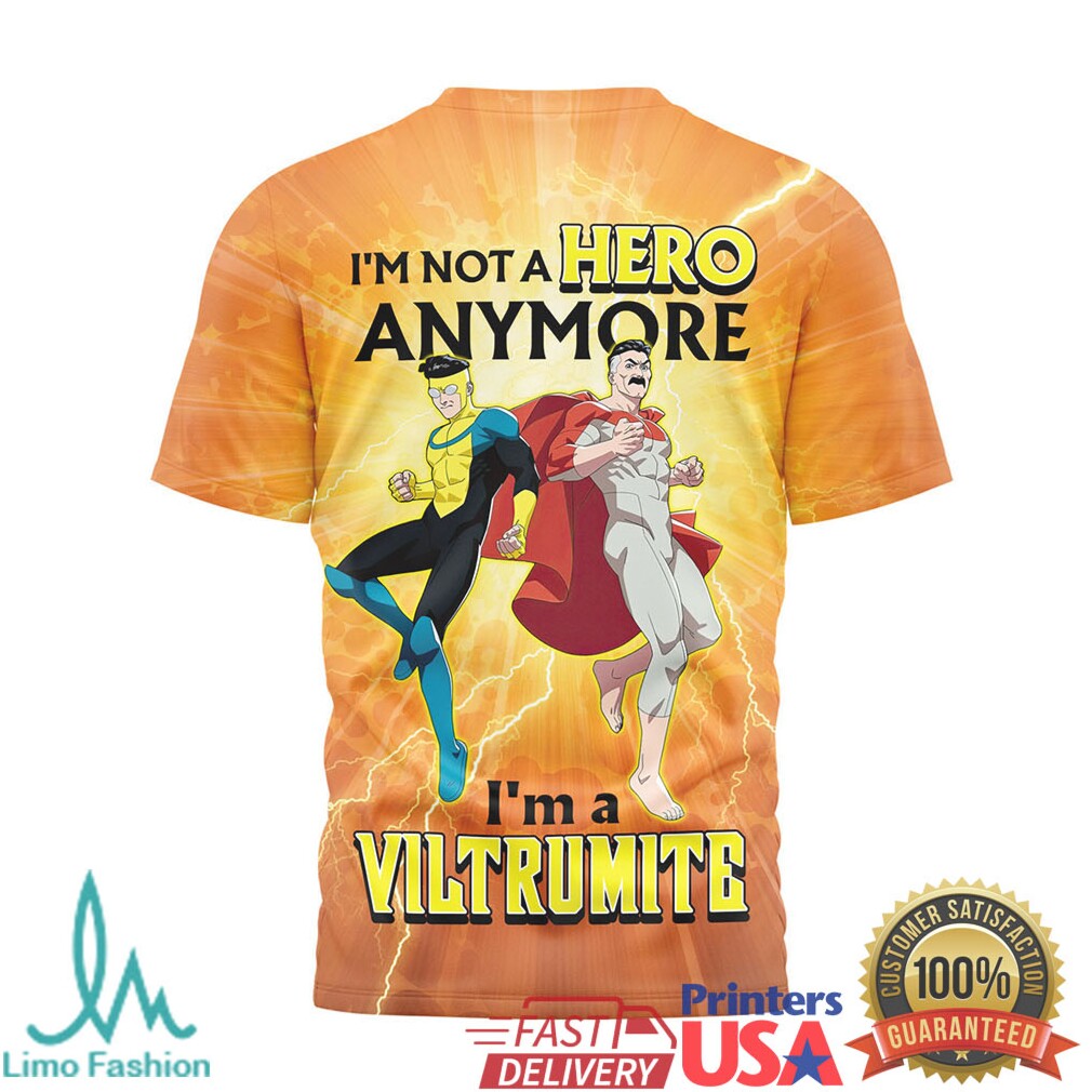 Invincible Omni Man “I'm a Viltrumite” All Over Print Graphic Superhero T Shirt - Limotees LLC