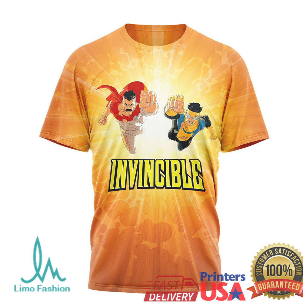 Invincible Omni Man “I'm a Viltrumite” Not a Hero Anymore Graphic T Shirt - Limotees LLC