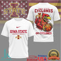 Iowa State Cyclones Basketball Cy Mascot Dunking Performance T Shirt - Limotees LLC