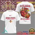 Iowa State Cyclones Basketball Shirt Go Cyclones Mascot Tee - Limotees LLC