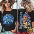 Iron Maiden Eddie Cyborg Somewhere In Time Retro Rock Graphic T Shirt - Limotees LLC