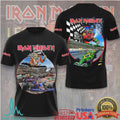 Iron Maiden Interlagos Sao Paulo Brazil Grand Prix Racing Vintage Heavy Metal Music T Shirt - Limotees LLC