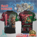 Iron Maiden Run For Your Lives World Tour 2026 Eddie Graphic Tour Shirt - Limotees LLC