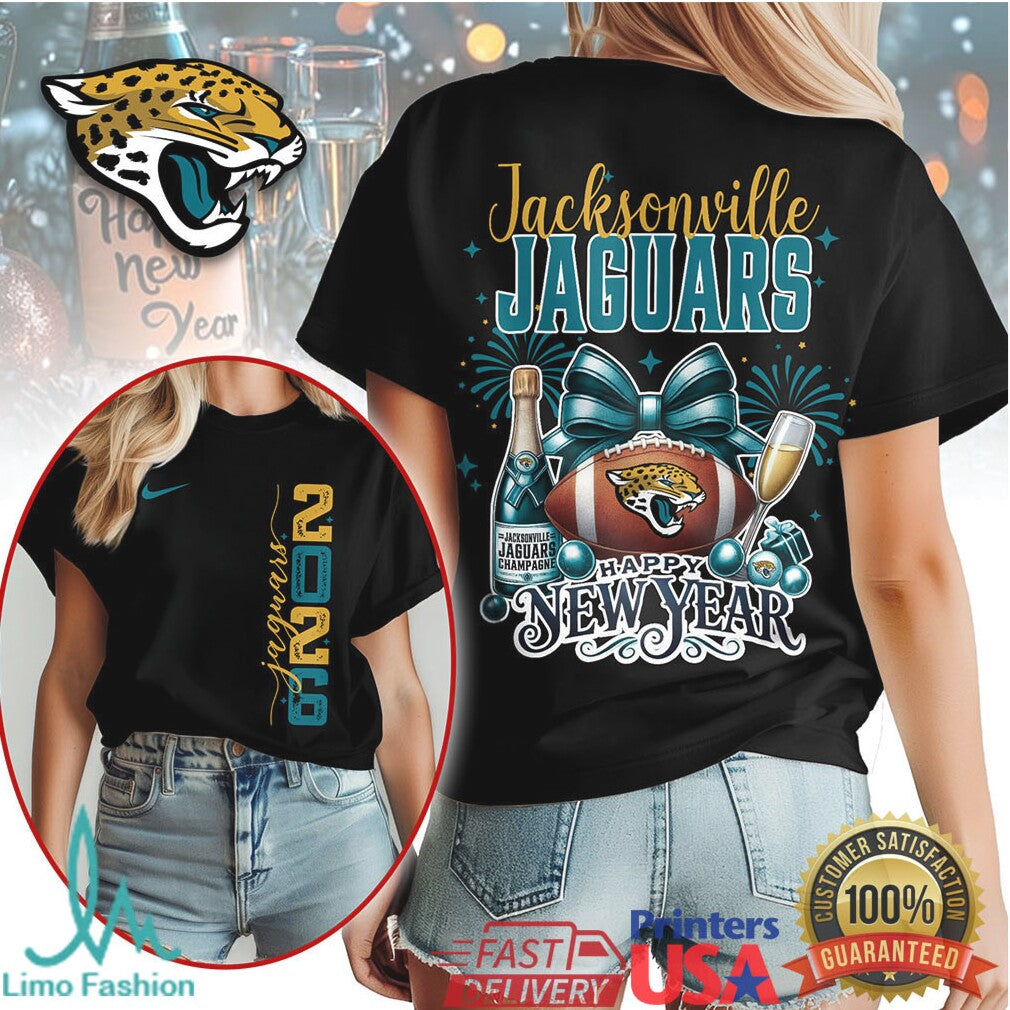 Jacksonville Jaguars 2026 New Year Celebration Women's T Shirt - Limotees LLC
