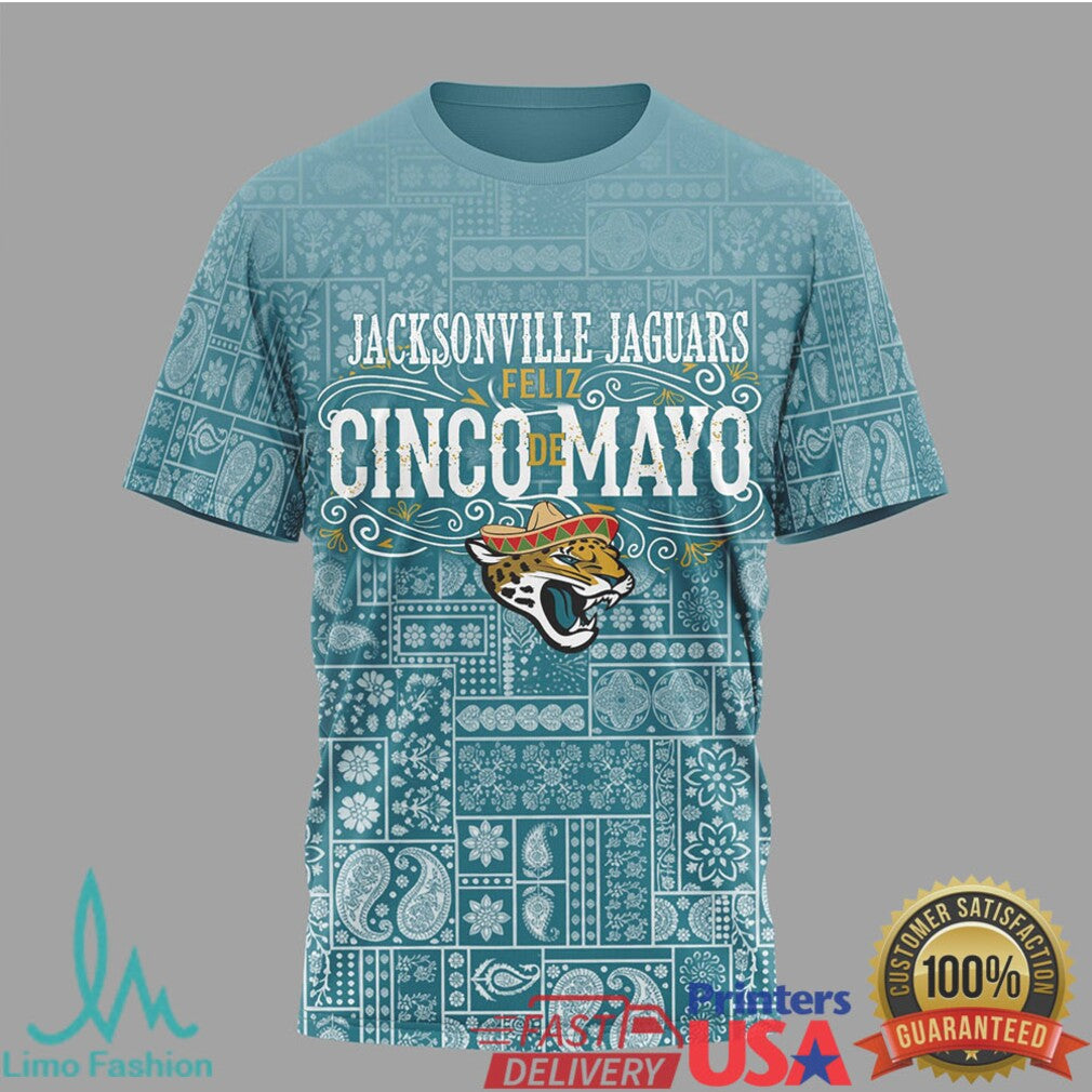 Jacksonville Jaguars Cinco De Mayo Football T Shirt Mexican Celebration Apparel