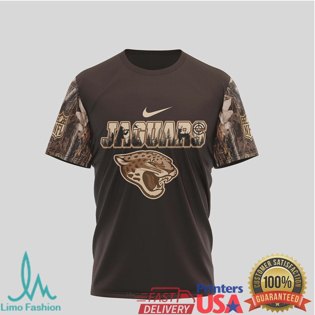 Jacksonville Jaguars Deer Hunting Camo Nfl T Shirt - Limotees LLC