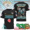 Jacksonville Jaguars Green Day Meets Football Tshirt - Limotees LLC