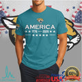 Jacksonville Jaguars Happy 250th Anniversary America 1776 2026 T Shirt - Limotees LLC