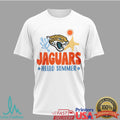 Jacksonville Jaguars Hello Summer Beach T Shirt School's Out Scream & Shout Team Apparel - Limotees LLC