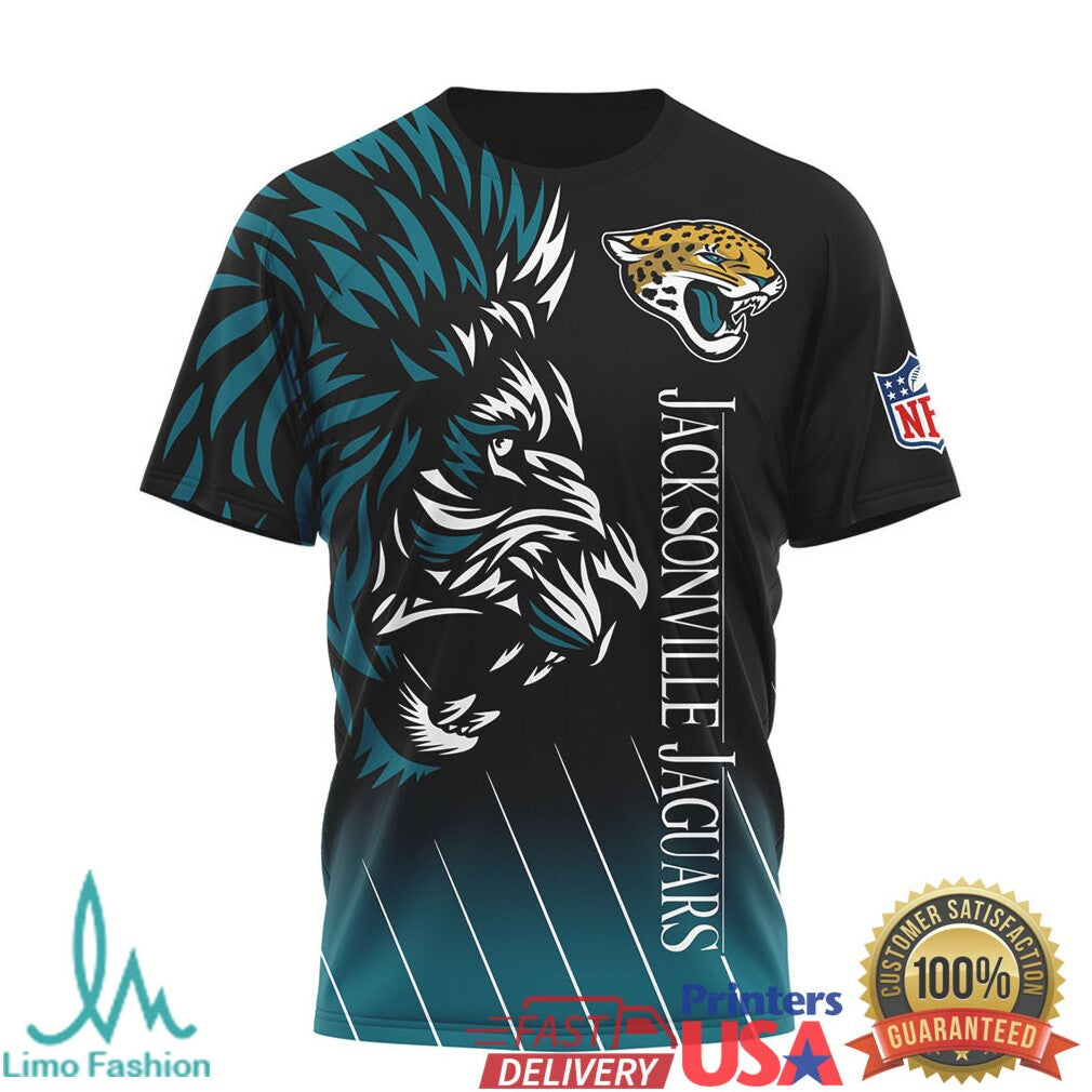 Jacksonville Jaguars Lion The King Hakuna Matata Duuuval 3D All Over Print T Shirt - Limotees LLC