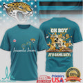 Jacksonville Jaguars Mickey Mouse “Oh Boy It's Game Day” T Shirt - Limotees LLC