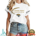 Jacksonville Jaguars NFL Turning Point Teal Splash Football Tee - Limotees LLC