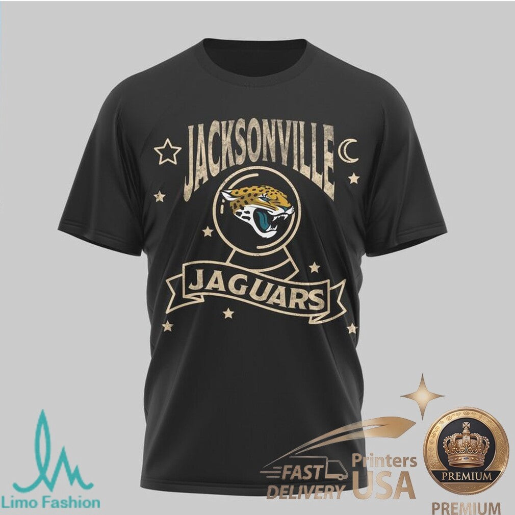 Jacksonville Jaguars Tarot Card Design Mystic Sports T Shirt - Limotees LLC