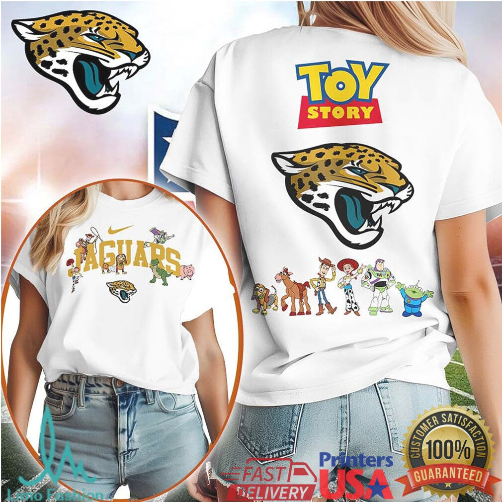 Jacksonville Jaguars x Toy Story Friends Fan Graphic T Shirt - Limotees LLC