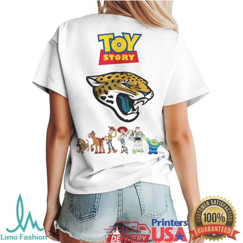 Jacksonville Jaguars x Toy Story Friends Fan Graphic T Shirt - Limotees LLC