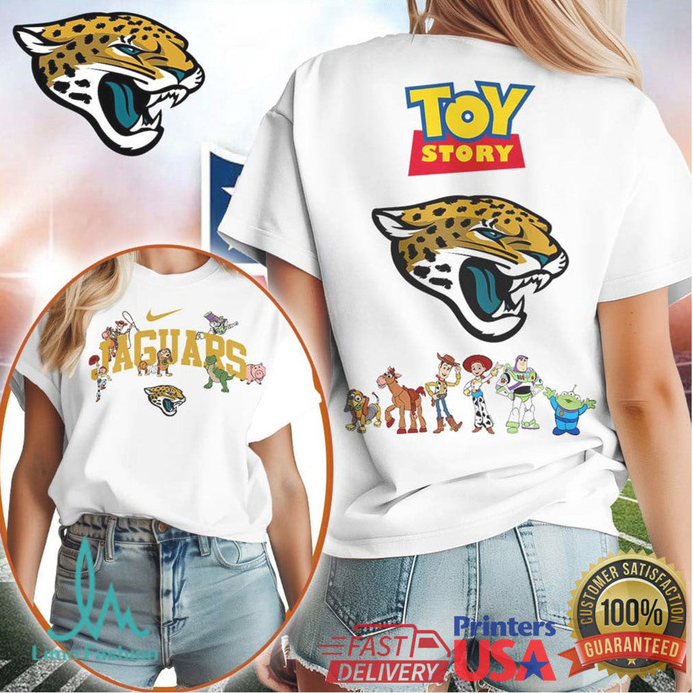 Jacksonville Jaguars x Toy Story Friends Fan Graphic T Shirt - Limotees LLC