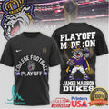 James Madison Dukes 2025 2026 College Football Playoff Mode On T Shirt
