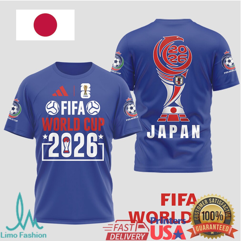 Japan FIFA World Cup 2026 Fan Tribute T Shirt - Limotees LLC