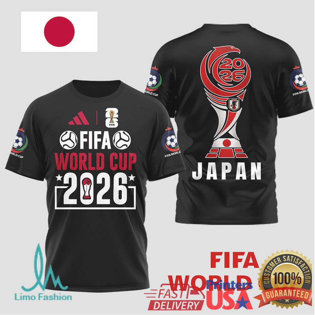 Japan FIFA World Cup 2026 Fan Tribute T Shirt - Limotees LLC