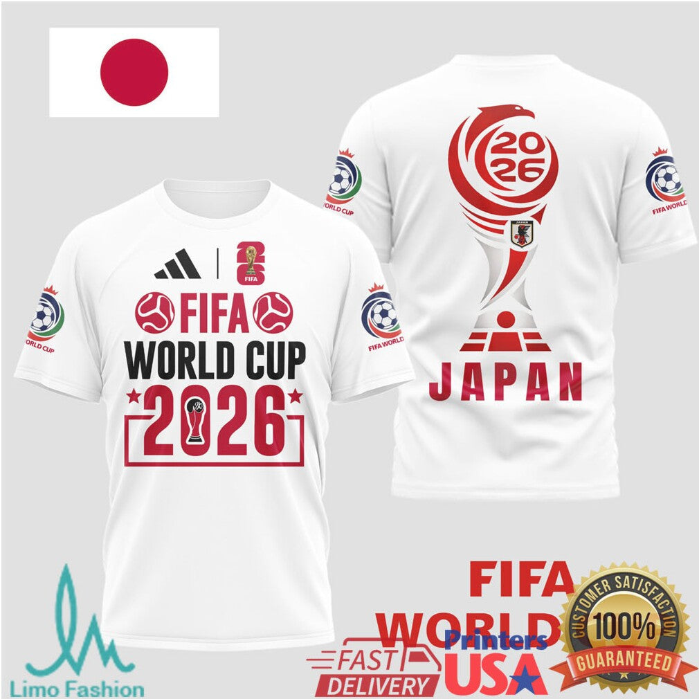 Japan FIFA World Cup 2026 Fan Tribute T Shirt - Limotees LLC