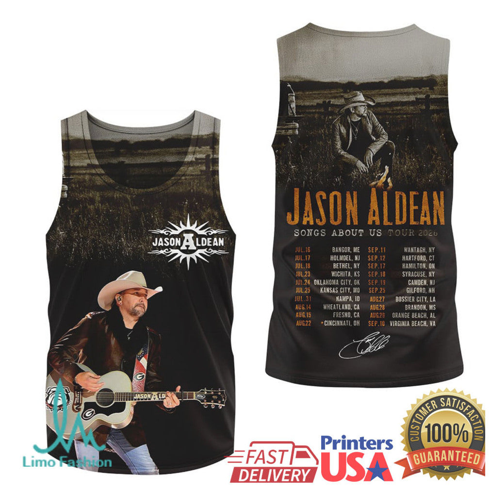 Jason Aldean Songs About Us Tour 2026 Full Throttle Apparel - Limotees LLC