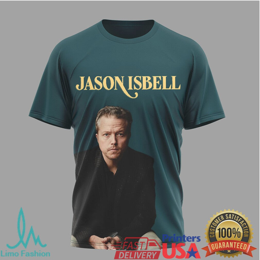 Jason Isbell and the 400 Unit 2026 Tour T Shirt Portrait Design - Limotees LLC
