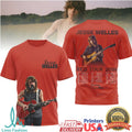 Jesse Welles Red Tour 2026 Official Concert Dates T Shirt - Limotees LLC