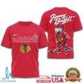 Jimmy Buffett Chicago Blackhawks Parrot Head Hockey T Shirt - Limotees LLC
