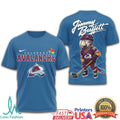 Jimmy Buffett Colorado Avalanche Parrot Head Hockey T Shirt - Limotees LLC