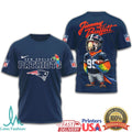 Jimmy Buffett x New England Patriots Paradise Parrot NFL T Shirt - Limotees LLC