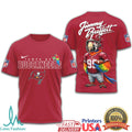 Jimmy Buffett x Tampa Bay Buccaneers Parrot Pirate NFL Tee - Limotees LLC