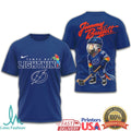 Jimmy Buffett x Tampa Bay Lightning Parrot Head Hockey T Shirt - Limotees LLC