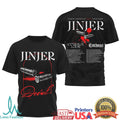 Jinjer North American Duel Tour 2026 Black T Shirt - Limotees LLC