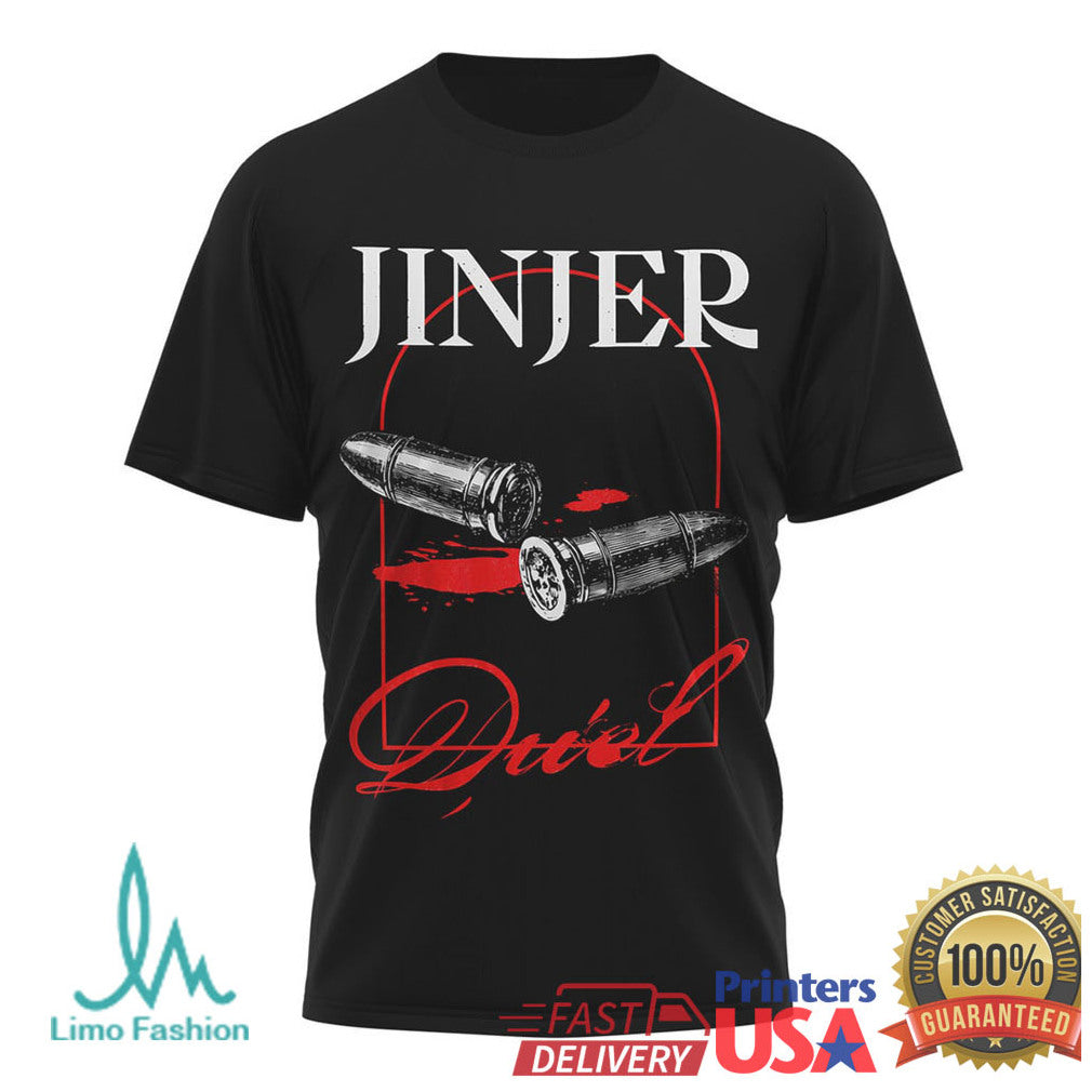 Jinjer North American Duel Tour 2026 Black T Shirt - Limotees LLC