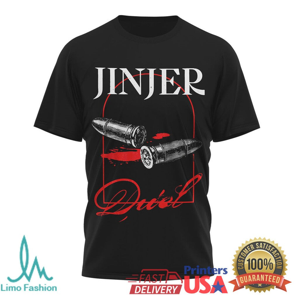 Jinjer North American Duel Tour 2026 T Shirt with Crystal Lake and Entheos - Limotees LLC