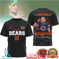 John Cena Chicago Bears Never Give Up Da Bears NFL T Shirt - Limotees LLC