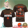 John Cena Cleveland Browns Never Give Up Dawg Pound T Shirt - Limotees LLC