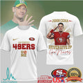 John Cena x San Francisco 49ers “Never Give Up” Go Niners T Shirt - Limotees LLC