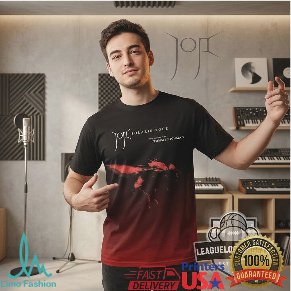 Joji “Solaris Tour” 2026 feat. Tommy Richman Gradient Graphic T Shirt - Limotees LLC