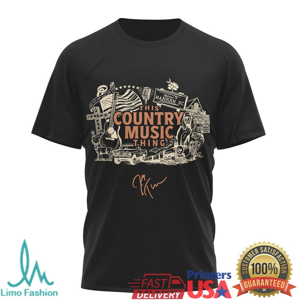 Josh Turner This Country Music Thing Tour Dates Graphic T Shirt - Limotees LLC